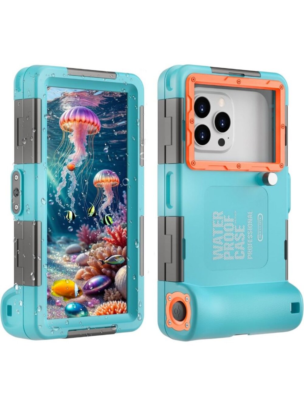 Waterproof Diving Phone Case for Snorkeling & Beach, 50ft/15M Underwater
